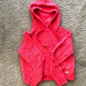 Abercrombie & Fitch Soft Pink Sweater Hoodie